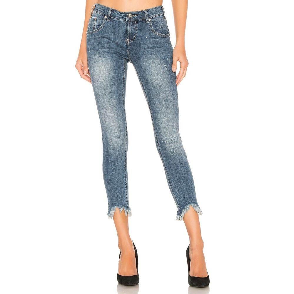 One Teaspoon Blue Cotton Jeans & Pant - Hilstor