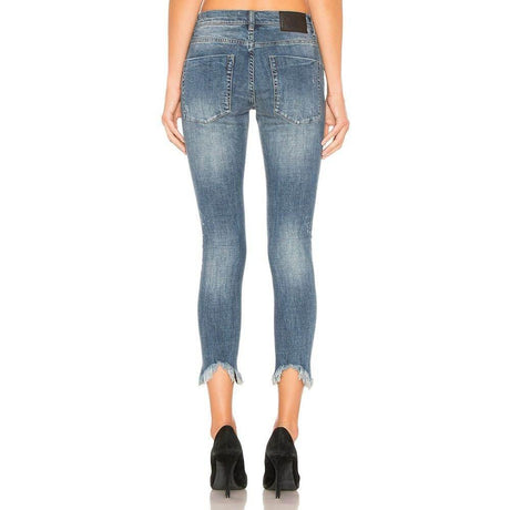One Teaspoon Blue Cotton Jeans & Pant - Hilstor