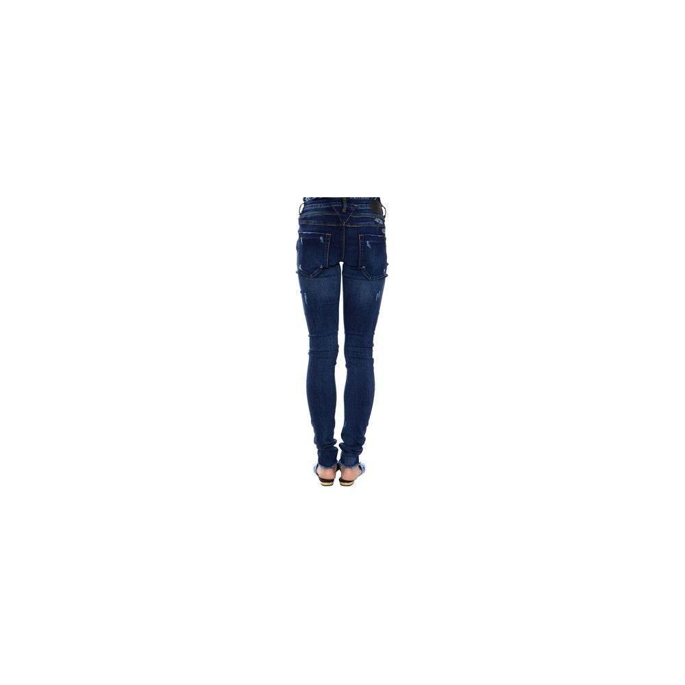 One Teaspoon Blue Cotton Jeans & Pant - Hilstor
