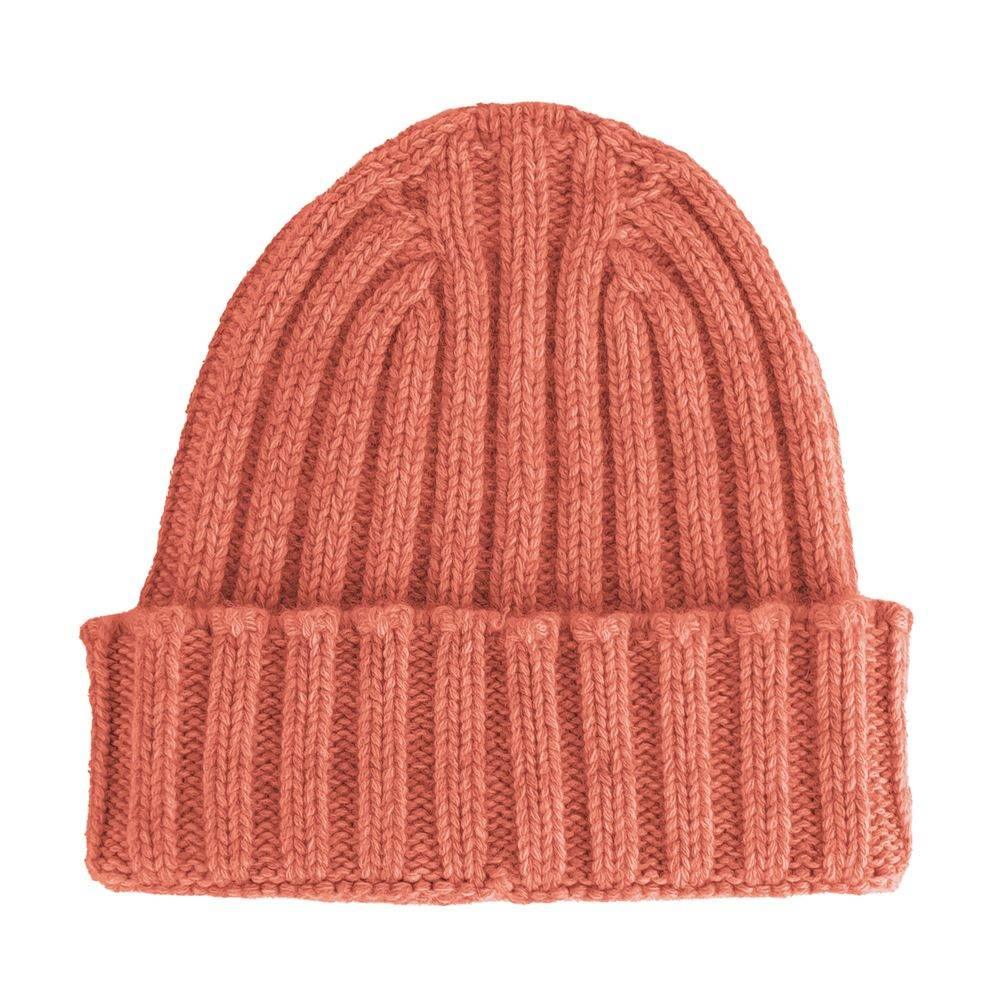 Made in Italy Pink Cashmere Hats & Cap - Hilstor