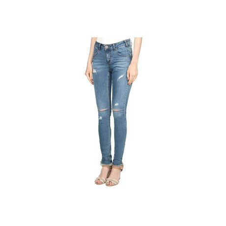 One Teaspoon Blue Cotton Jeans & Pant - Hilstor