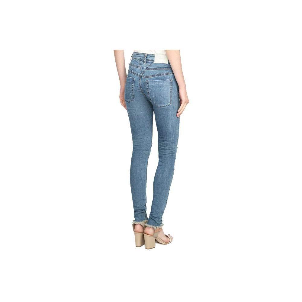 One Teaspoon Blue Cotton Jeans & Pant - Hilstor