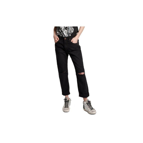 One Teaspoon Black Cotton Jeans & Pant - Hilstor