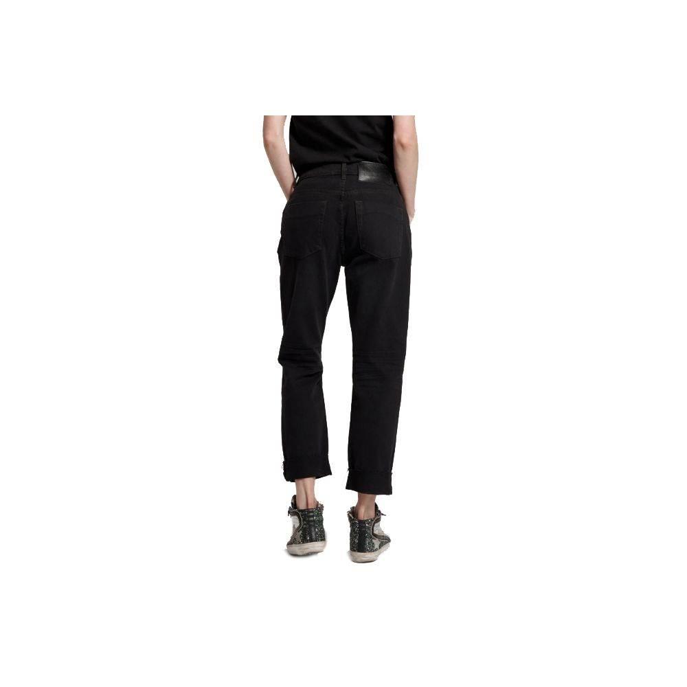 One Teaspoon Black Cotton Jeans & Pant - Hilstor