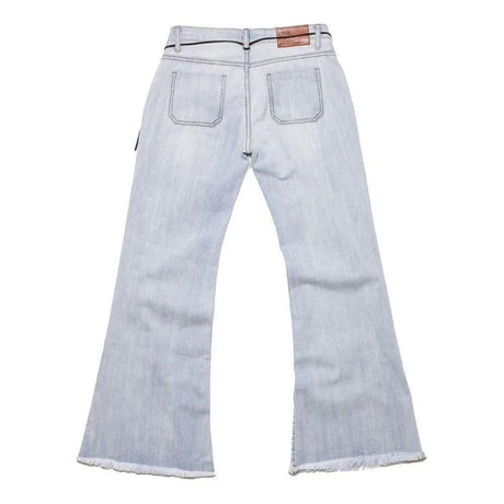 One Teaspoon Blue Cotton Women's Flared Jean - Hilstor
