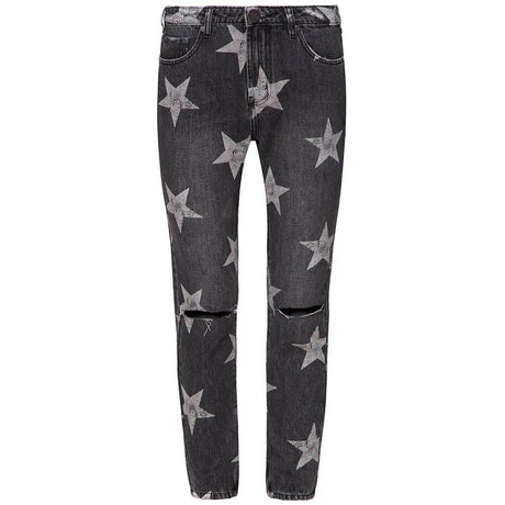 One Teaspoon Gray Cotton Women Jeans - Hilstor
