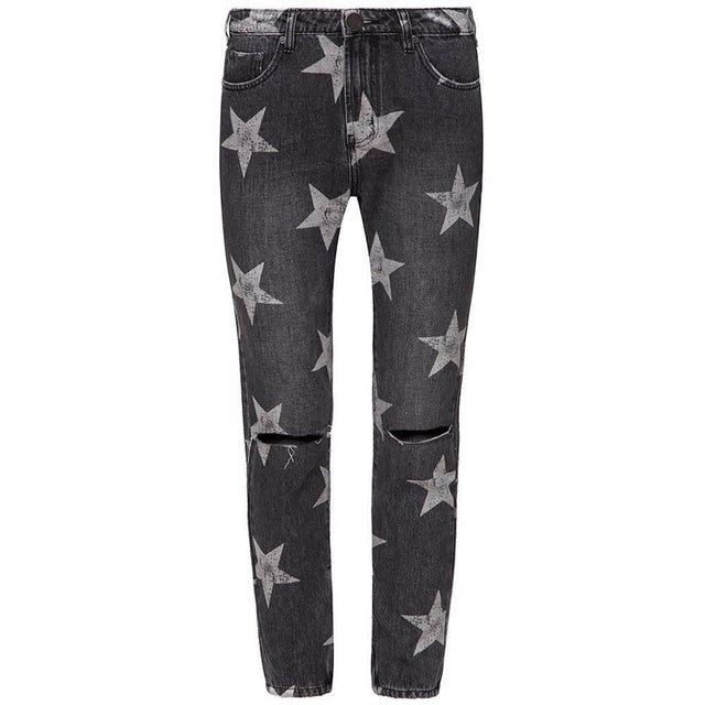 One Teaspoon Gray Cotton Women Jeans - Hilstor