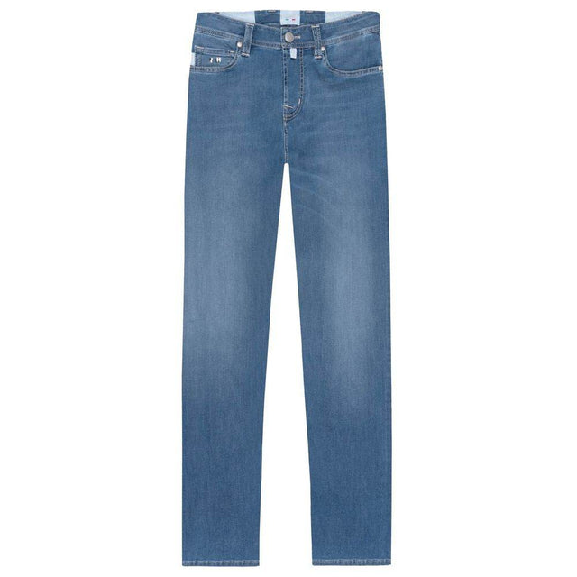 Tramarossa Light Blue Cotton Jeans & Pant - Hilstor