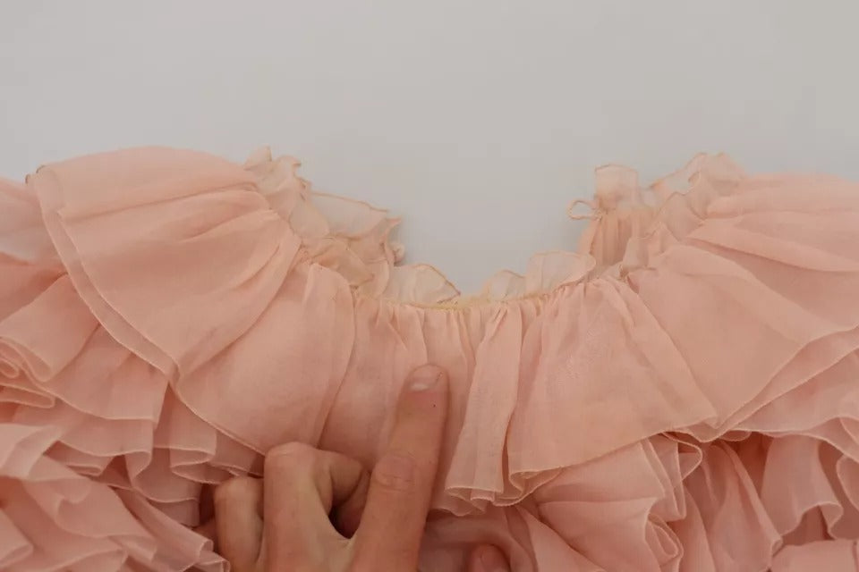 Dolce &amp; Gabbana Pink Flæser Langærmet Pulloversweater