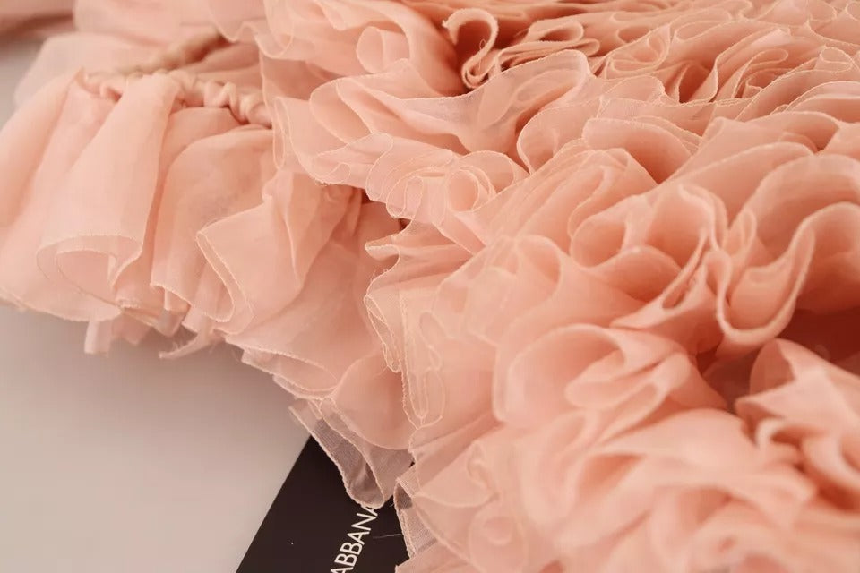 Dolce &amp; Gabbana Pink Flæser Langærmet Pulloversweater