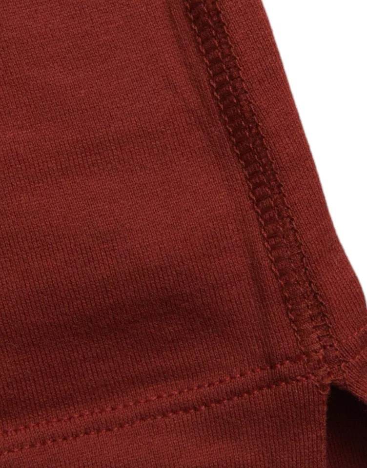 Dolce & Gabbana Red Logo Collared Short Sleeve Men T-shirt - Hilstor