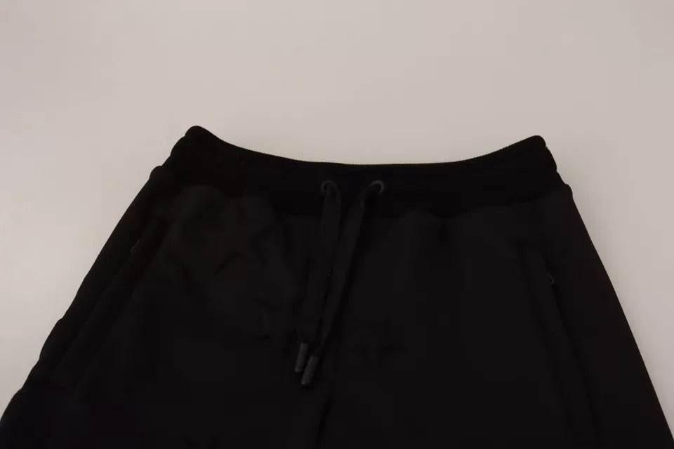 Dolce & Gabbana Black Jogger Women Polyester Pants - Hilstor