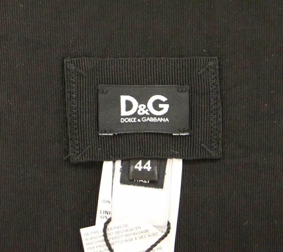 Dolce & Gabbana Black Silk Womens Waist Cummerbund - Hilstor