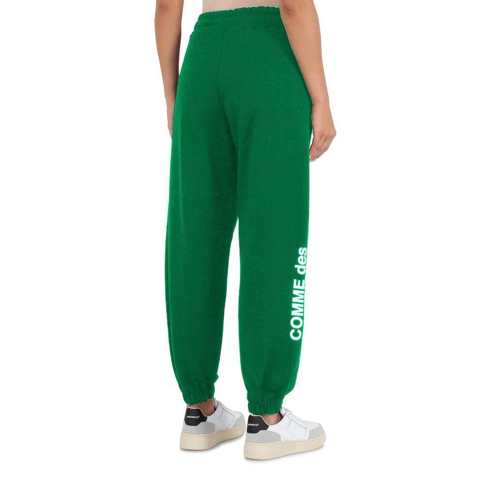 Comme Des Fuckdown Green Cotton Jeans & Pant - Hilstor