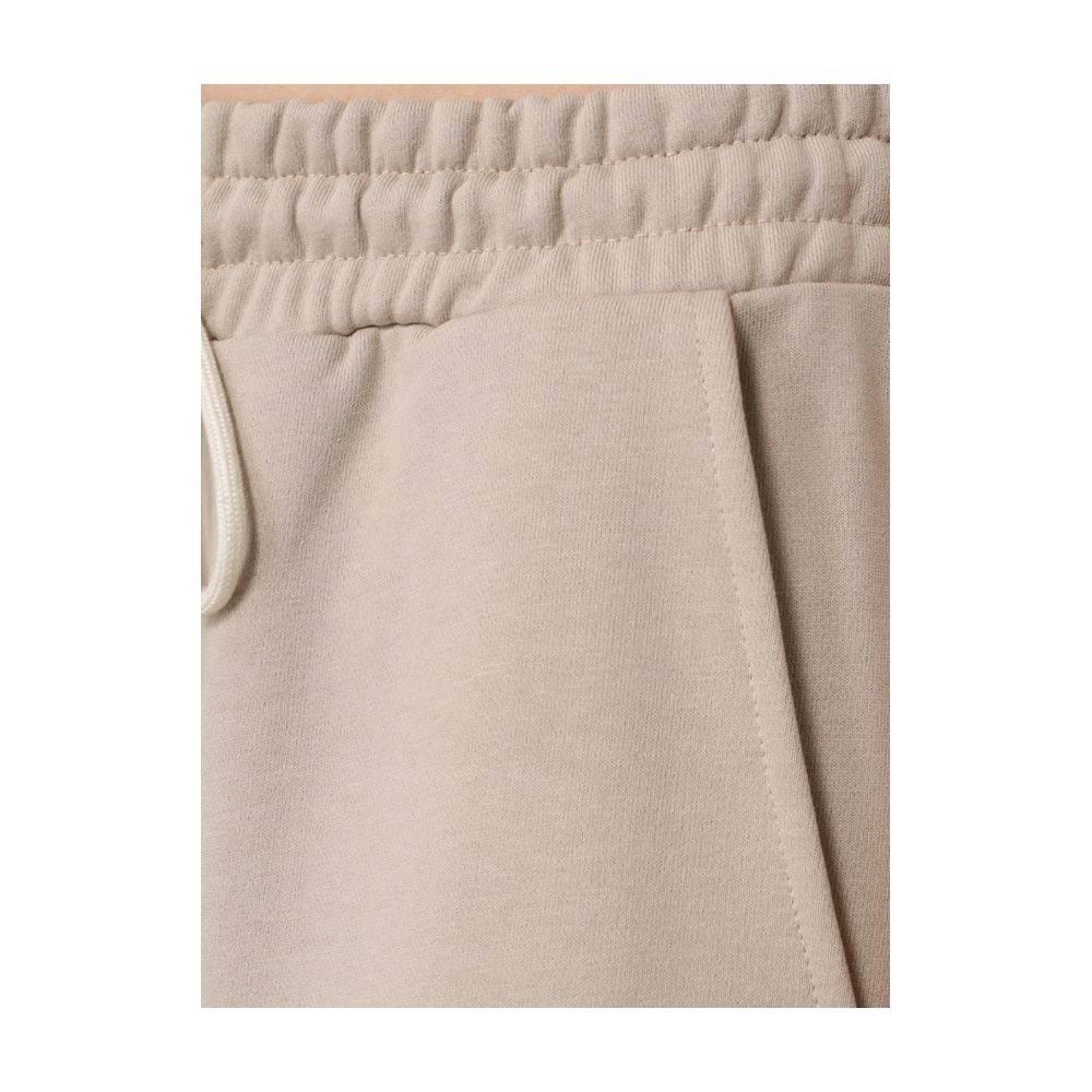 Comme Des Fuckdown Beige Cotton Women Palazzo Pants - Hilstor