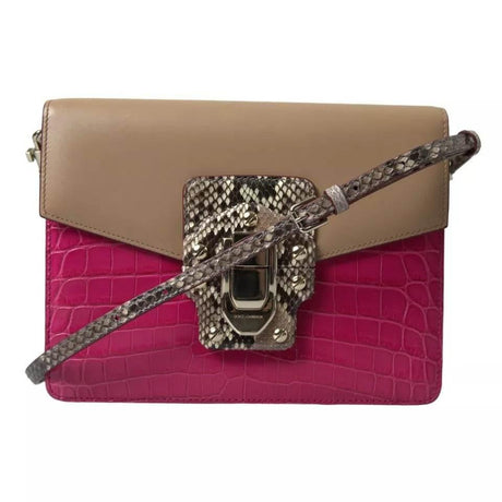 Dolce & Gabbana Multicolor Leather LUCIA Shoulder Bag - Hilstor
