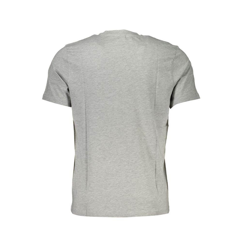 North Sails Gray Cotton T-Shirt - Hilstor