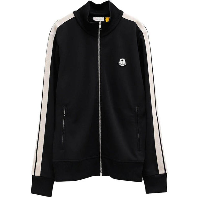 Moncler x Palm Angels Black Polyester Men Sweater - Hilstor