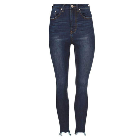 One Teaspoon Dark Blue Cotton Women's Skinny Jean - Hilstor