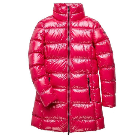 Refrigiwear Fuchsia Shimmer Long Down Jacket - Hilstor