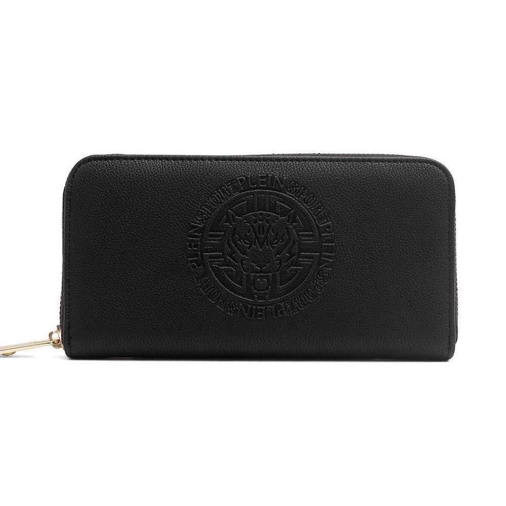 Plein Sport Black Polyester Women Wallet - Hilstor
