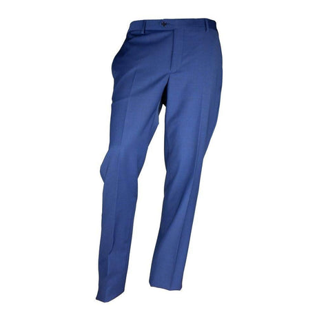 Emilio Romanelli Blue Wool Men Suit - Hilstor