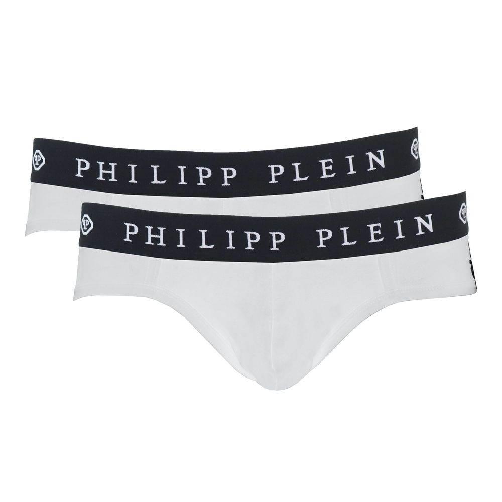 Philipp Plein White Cotton Men Boxer Short - Hilstor