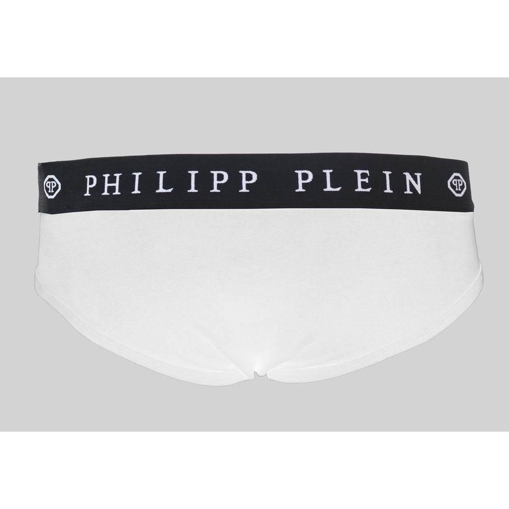 Philipp Plein White Cotton Men Boxer Short - Hilstor