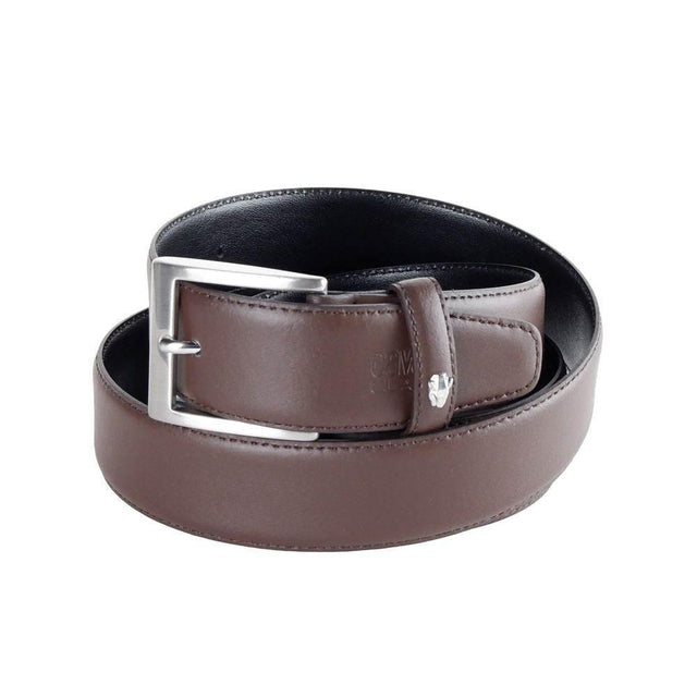 Cavalli Class Elegant Reversible Leather Belt - Dual Tone - Hilstor