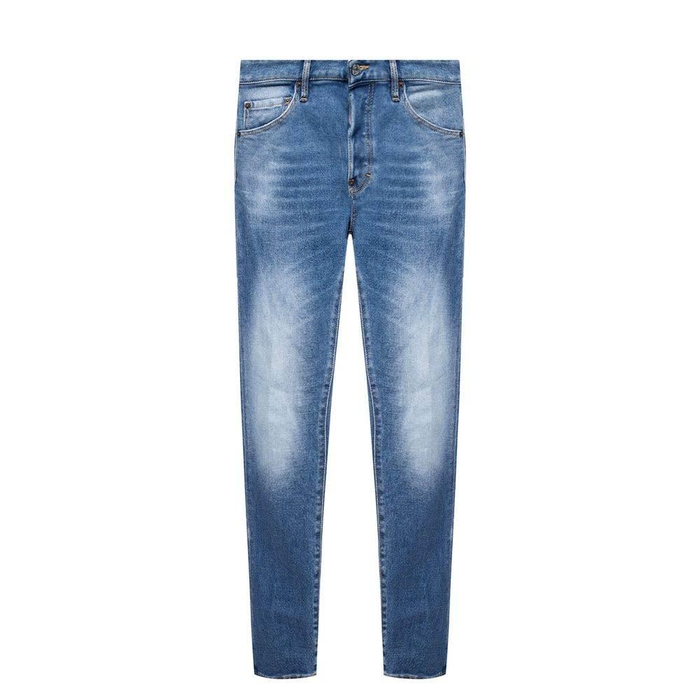 Dsquared² Blue Cotton Men's Distressed Jean - Hilstor