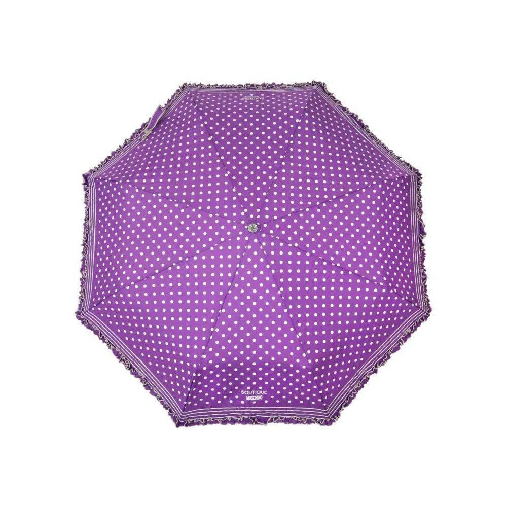 Boutique Moschino Purple Polyester Women Umbrella - Hilstor