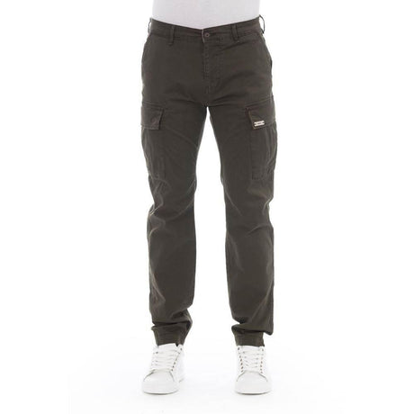 Baldinini Trend Army Cotton Men Cargo Trouser - Hilstor