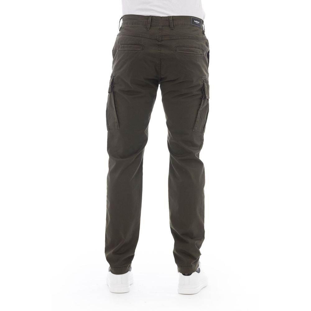 Baldinini Trend Army Cotton Men Cargo Trouser - Hilstor