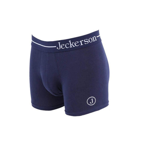 Jeckerson Blue Cotton Men Boxer - Hilstor