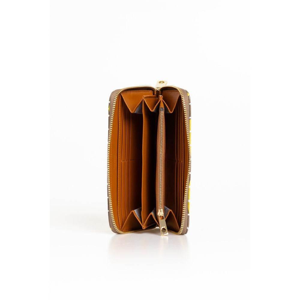 Trussardi Beige Leather Women Wallet - Hilstor