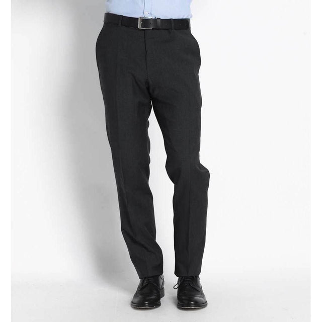 Uominitaliani Gray Wool Men Suit Pant - Hilstor