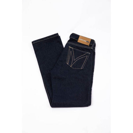 Montana Blu Blue Cotton Women Jeans - Hilstor