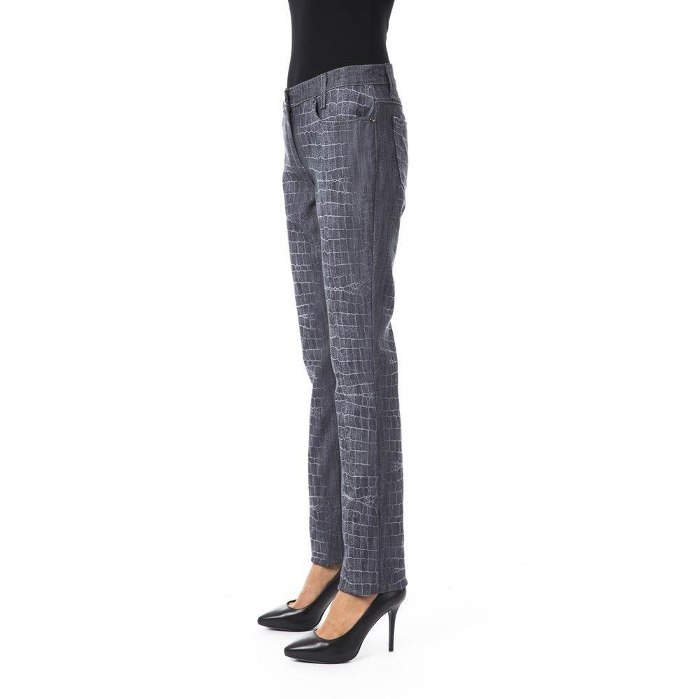 BYBLOS Black Viscose Women's Pants - Hilstor