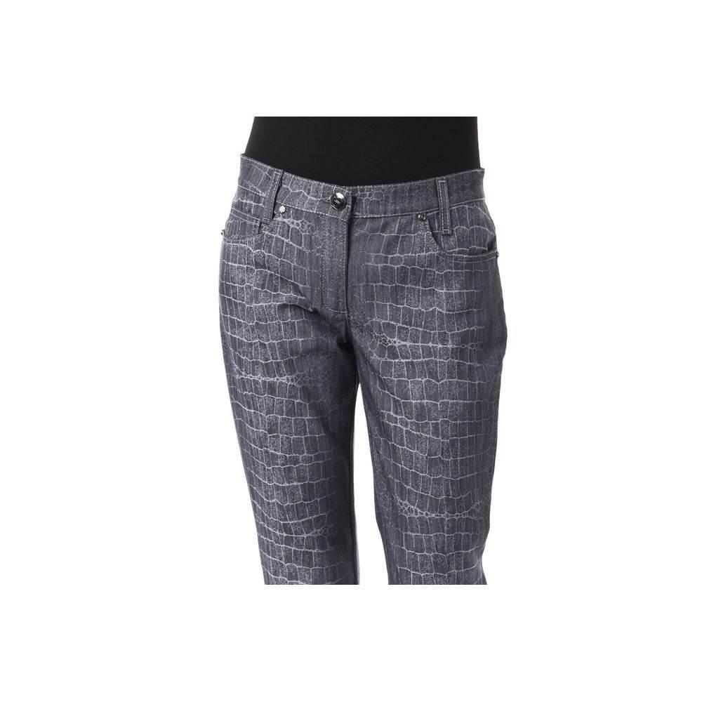 BYBLOS Black Viscose Women's Pants - Hilstor
