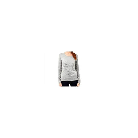Montana Blu Gray Cotton Women T-Shirt - Hilstor