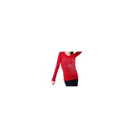 Montana Blu Red Cotton Women T-Shirt - Hilstor
