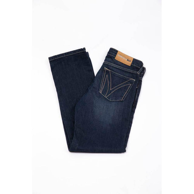 Montana Blu Blue Cotton Women Jeans - Hilstor