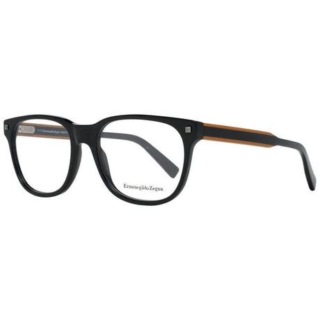 Ermenegildo Zegna Black Men Glasses Frame - Hilstor