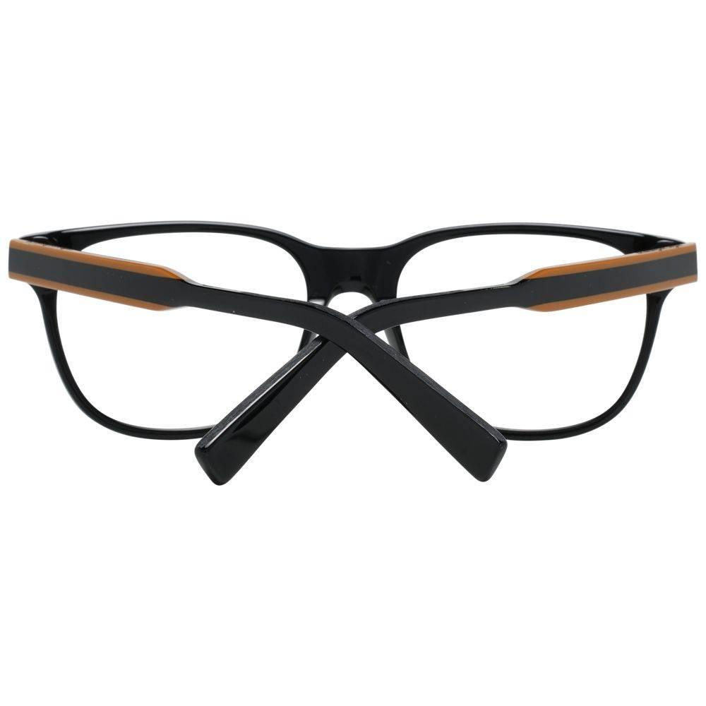 Ermenegildo Zegna Black Men Glasses Frame - Hilstor
