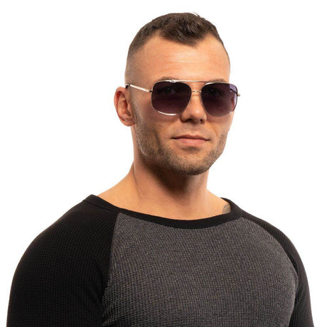 Guess Silver Men Sunglasses - Hilstor