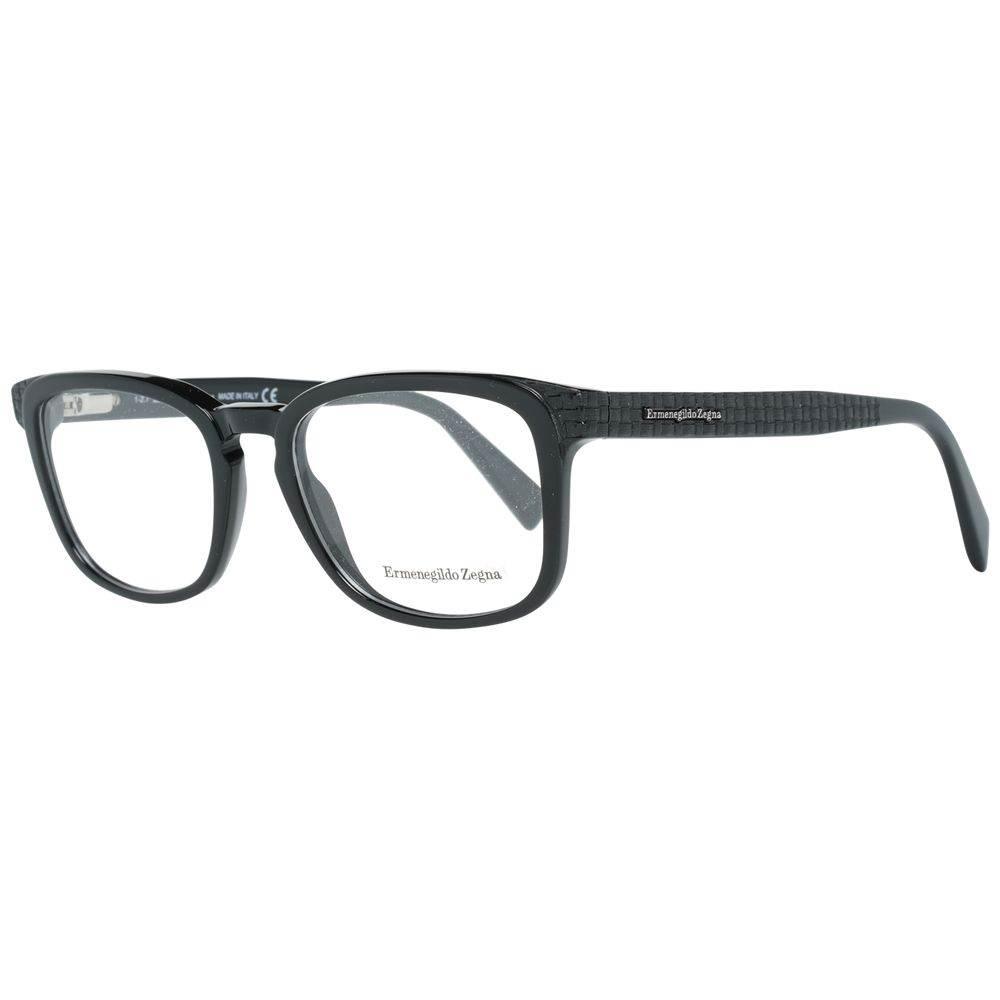 Ermenegildo Zegna Black Men Glasses Frame - Hilstor