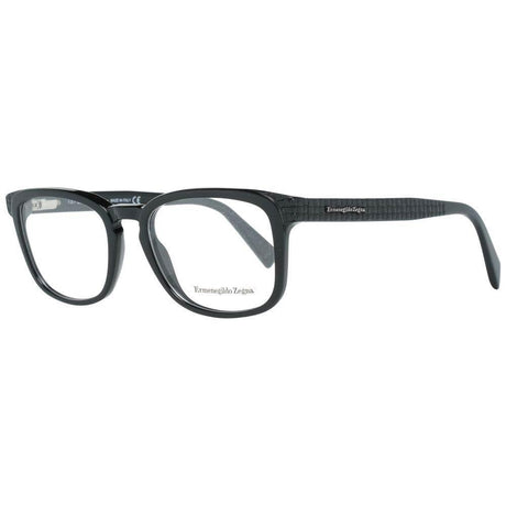 Ermenegildo Zegna Black Men Glasses Frame - Hilstor