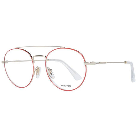 Police Red Men Glasses Frame - Hilstor