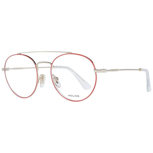 Police Red Men Glasses Frame - Hilstor