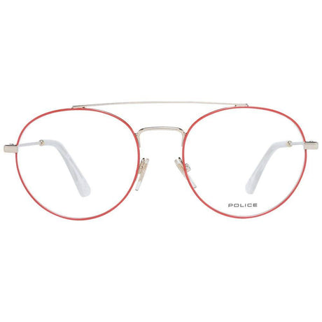 Police Red Men Glasses Frame - Hilstor